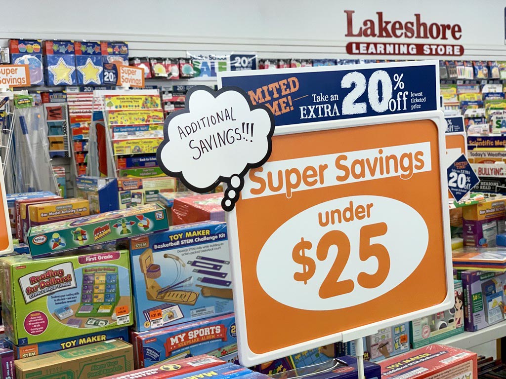Lakeshore Learning Store Super Savings Offer