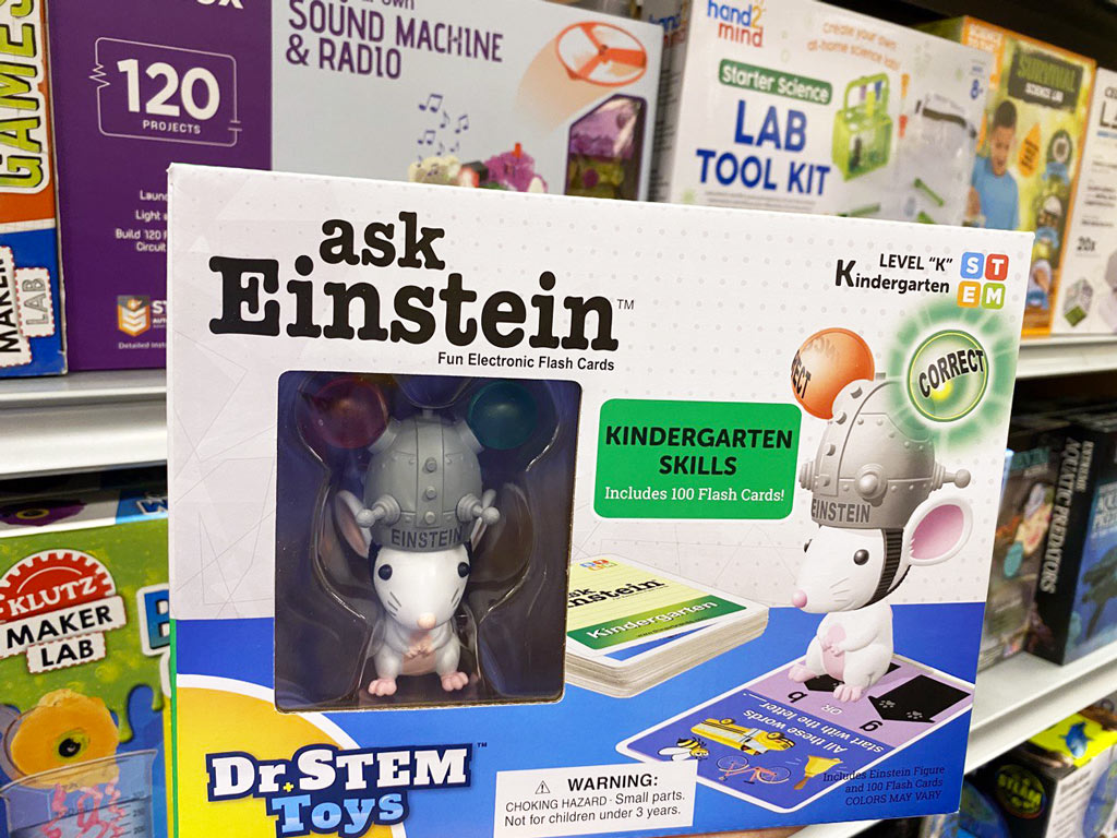 Ask Einstein Electronic Flash Cards for Kids